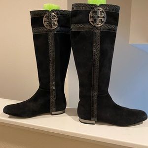 Tory Burch Suede Boots Size 7.5
